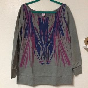 Zumba yoga long sleeve pullover